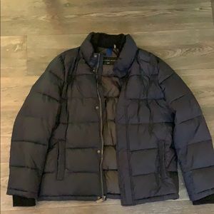 Andrew Marc Dark Navy Puffer Medium